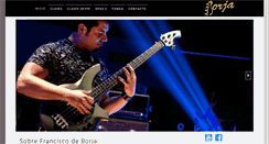 Desktop Screenshot of bassborja.cl